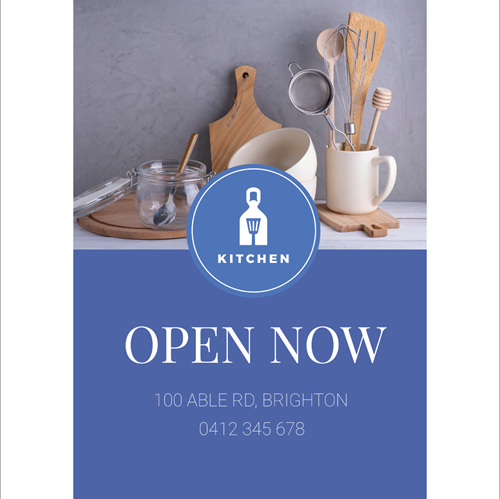 Show details for Homewares Banner Template A4