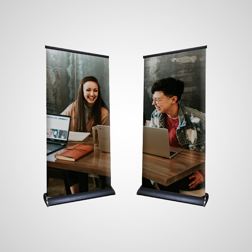 Picture of Double Sided Premium Pull Up Banner