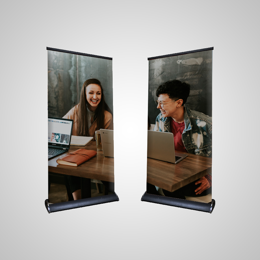 Picture of Premium Double-Sided Pull Up Banner